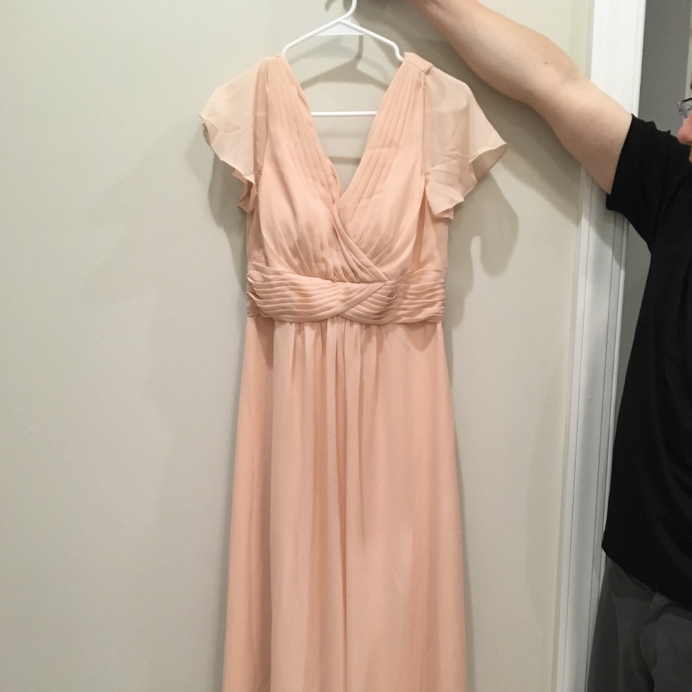 Blush AW Bridal Bridesmaid’s Dress